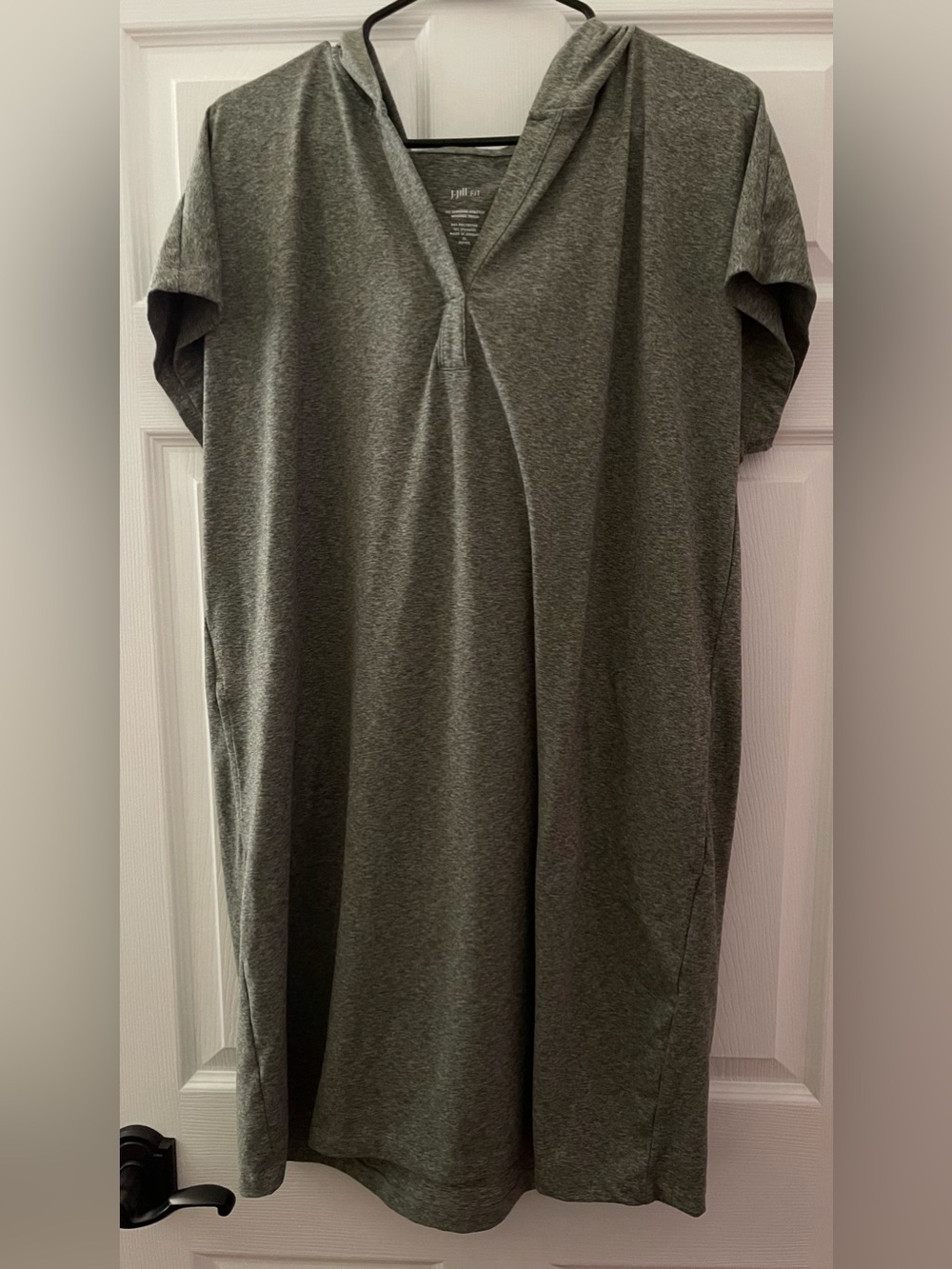 J.Jill Women’s Fit Supreme Stretch Hooded Dress Sz. XL Petite